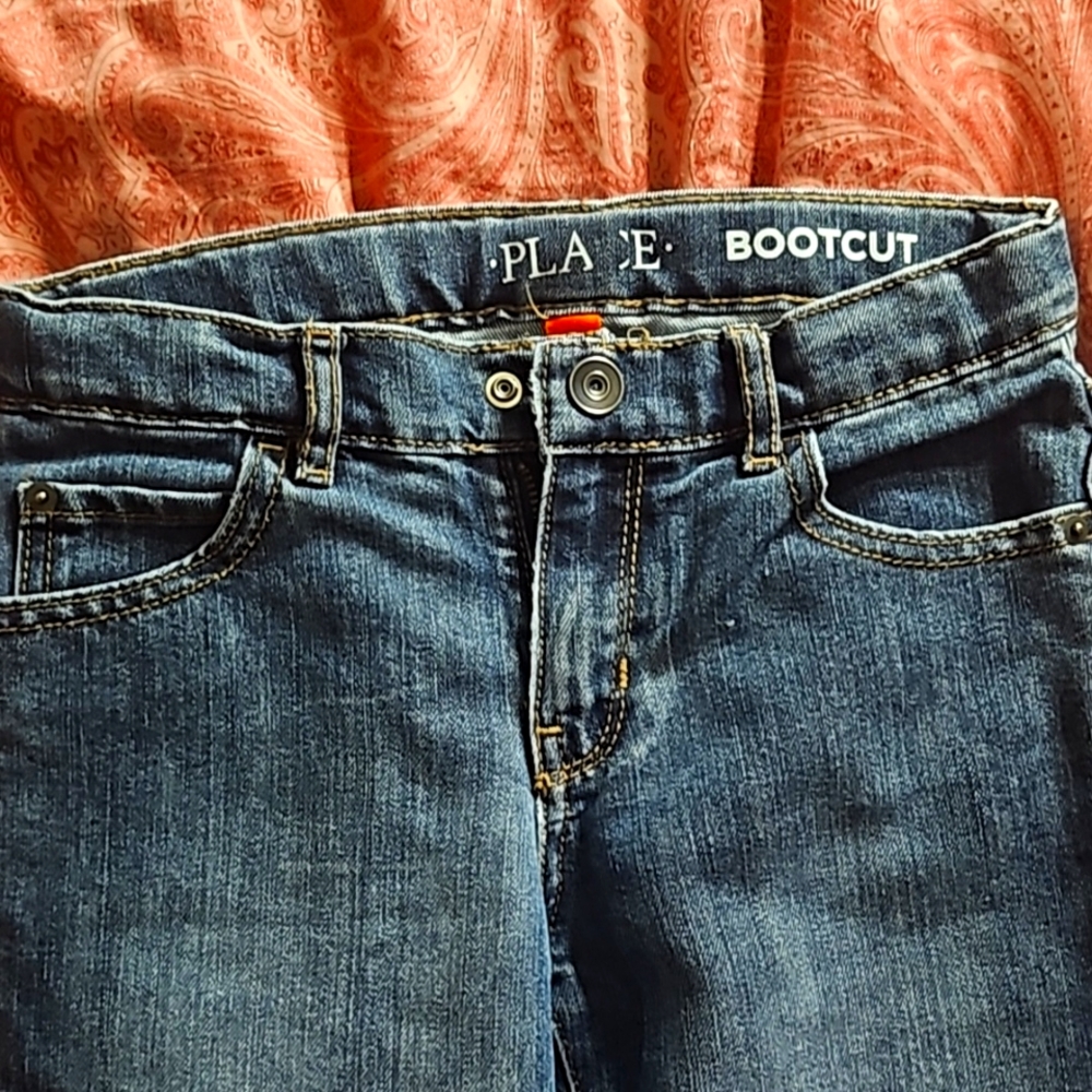 The Children Place blue jeans, size 7